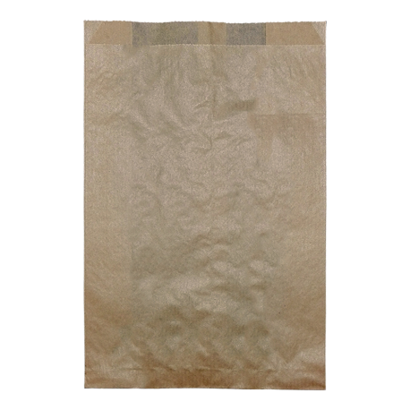 Bolsa kraft de Papel Bollería / Panadería Multiuso 17 + 7 x 32cm (1.000 uds)