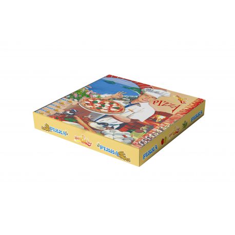 Caja Pizza 280 x 280 x 40mm (100 uds)