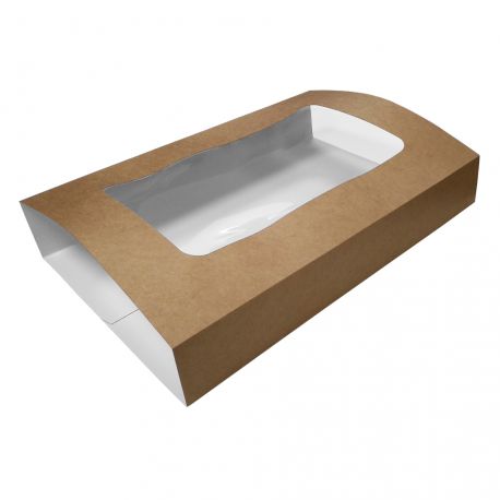 Caja para bandejas para catering 467 x 328 x 78mm (25 uds)