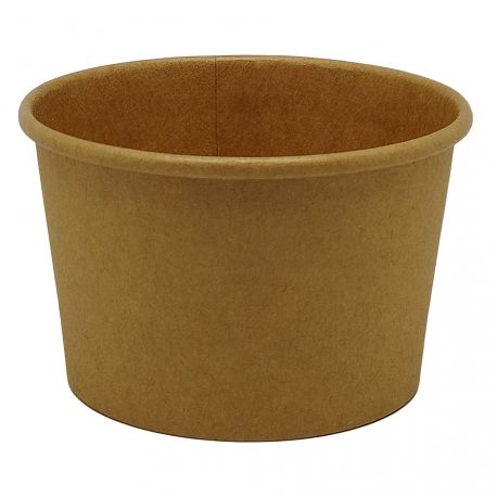 Envases para sopas Full Kraft 240cc Ø96mm (500 uds)