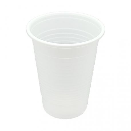 Vasos PP reutilizables Blancos 200ml (3.000 uds)