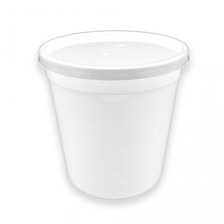 Envases Blancos PP inyectado SIN TAPA 1000ml (300 uds)