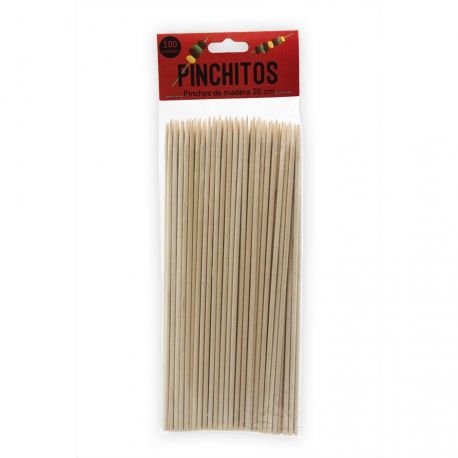 Pinchos de madera 200mm (10.000 uds)