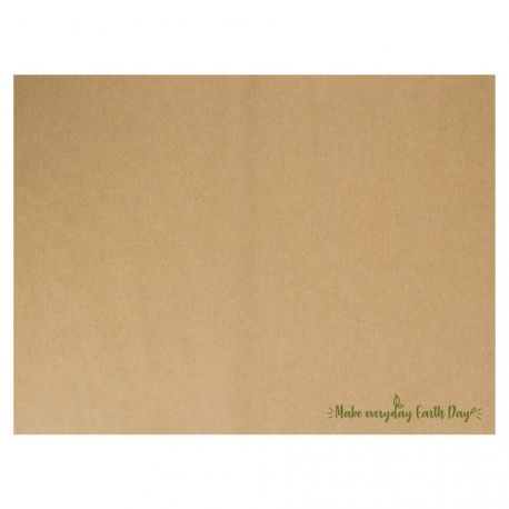 [MAPASU000003] Mantel de papel individual "Make everyday earth day" 30 x 40 cm (1.500 uds)