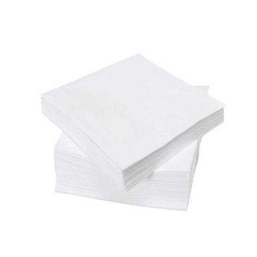 [ST2001] Servilletas  30x30 Blanca Tissue. 1 hoja (6.000 uds)